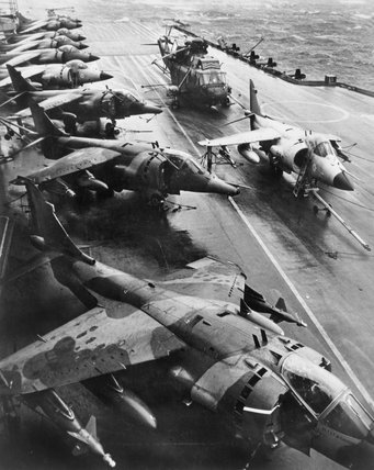 guerre aérienne aux Malouines episode 9 Harrier GR-3 n°1 RAF Sqn 1982 74306711