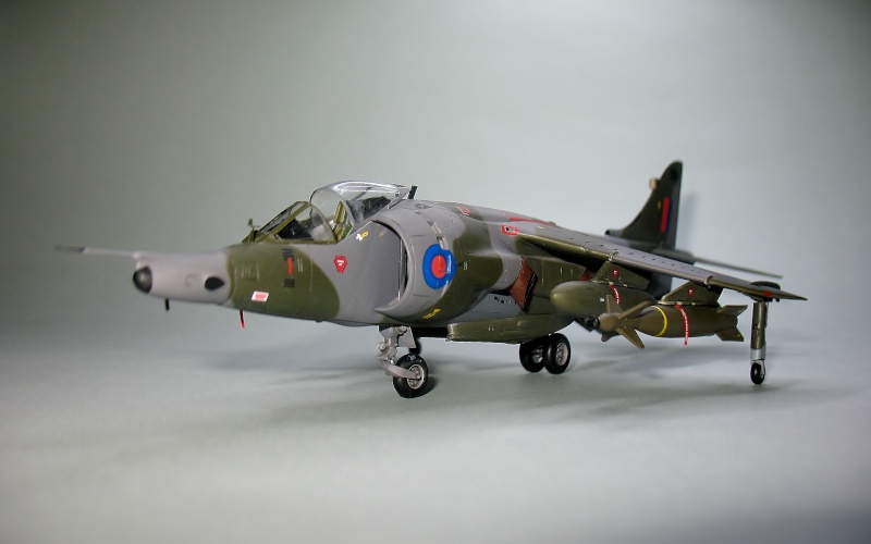 guerre aérienne aux Malouines episode 9 Harrier GR-3 n°1 RAF Sqn 1982 Img_6483