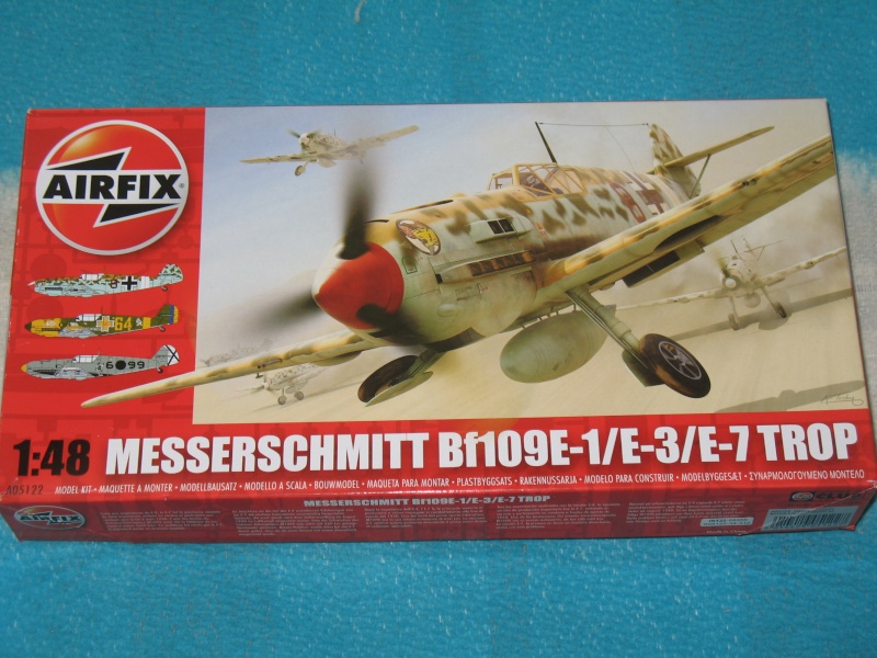 Messerschmitt BF 109 E-1/E-3/E-7 trop Airfix 1/48eme Img_6841