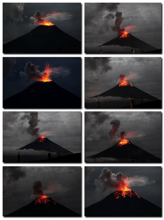 Tungurahua in Ecuador has largest eruption in the past decade‎ Tungur11