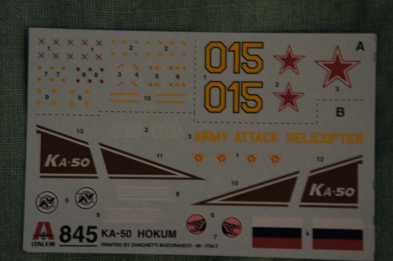Kamov KA-50 Hokum 1/48 Italeri Dsc02528
