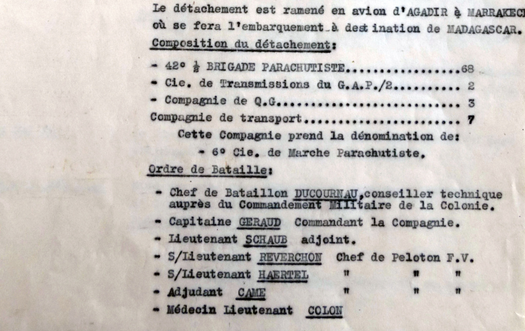 MAROC , ALGERIE , MADAGASCAR , 1er et 2ème Chocs 1946/1951 Recher10