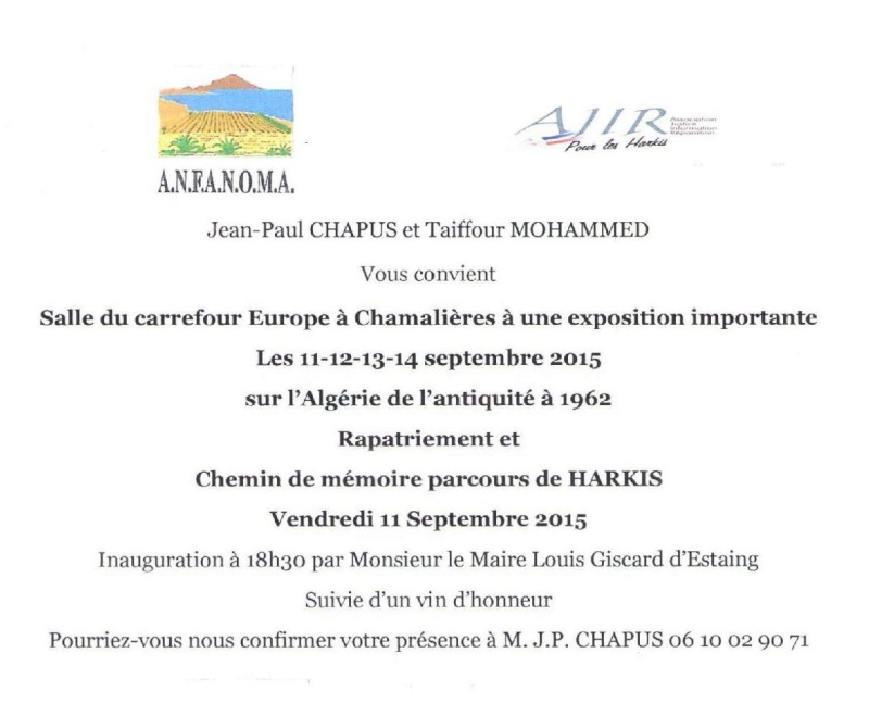 Exposition Algérie — 11 au 14 septembre — Chamalières Exp-al10