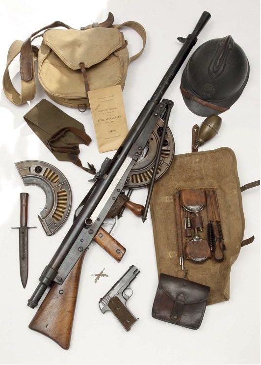 Le fusil-mitrailleur Chauchat et ses accessoires  Chauch14