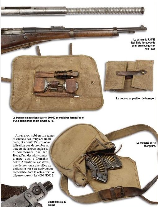 Le fusil-mitrailleur Chauchat et ses accessoires  Chauch20