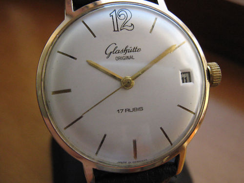 glashutte - Cette mention "Glashütte Original" peut-elle réellement être d'époque ? Photo210