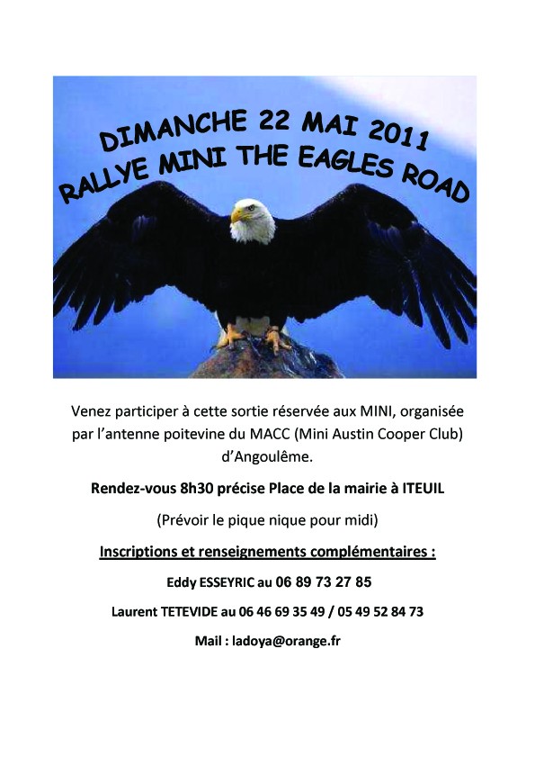 The eagles raoad in poitiers le 22 mai 2011 Affich10
