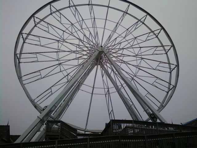 Hersheypark: Sidewinder: New Train and Ferris Wheel: Update 04221112