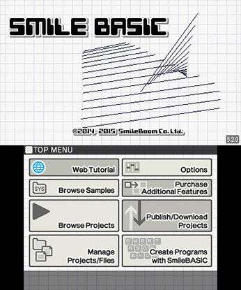 eShop: SmileBASIC Is Finally Hitting The North American 3DS eShop Next Week! Smileb10