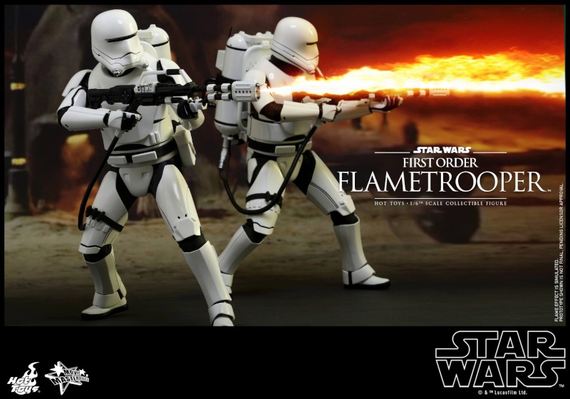HOT TOYS - Star Wars: TFA -  First Order Flametrooper 12045510