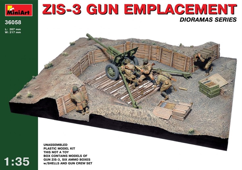 Zis-3 Gun Emplacement (Soviet Field Gun) Maxres11