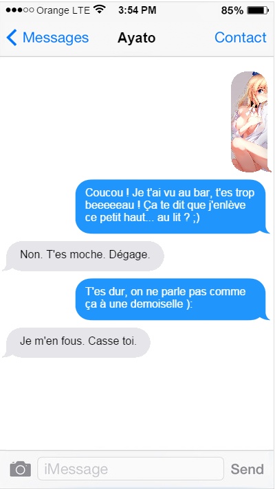 Plan SMS : [ Ce que les petits disent. ] #1 Ayato_10