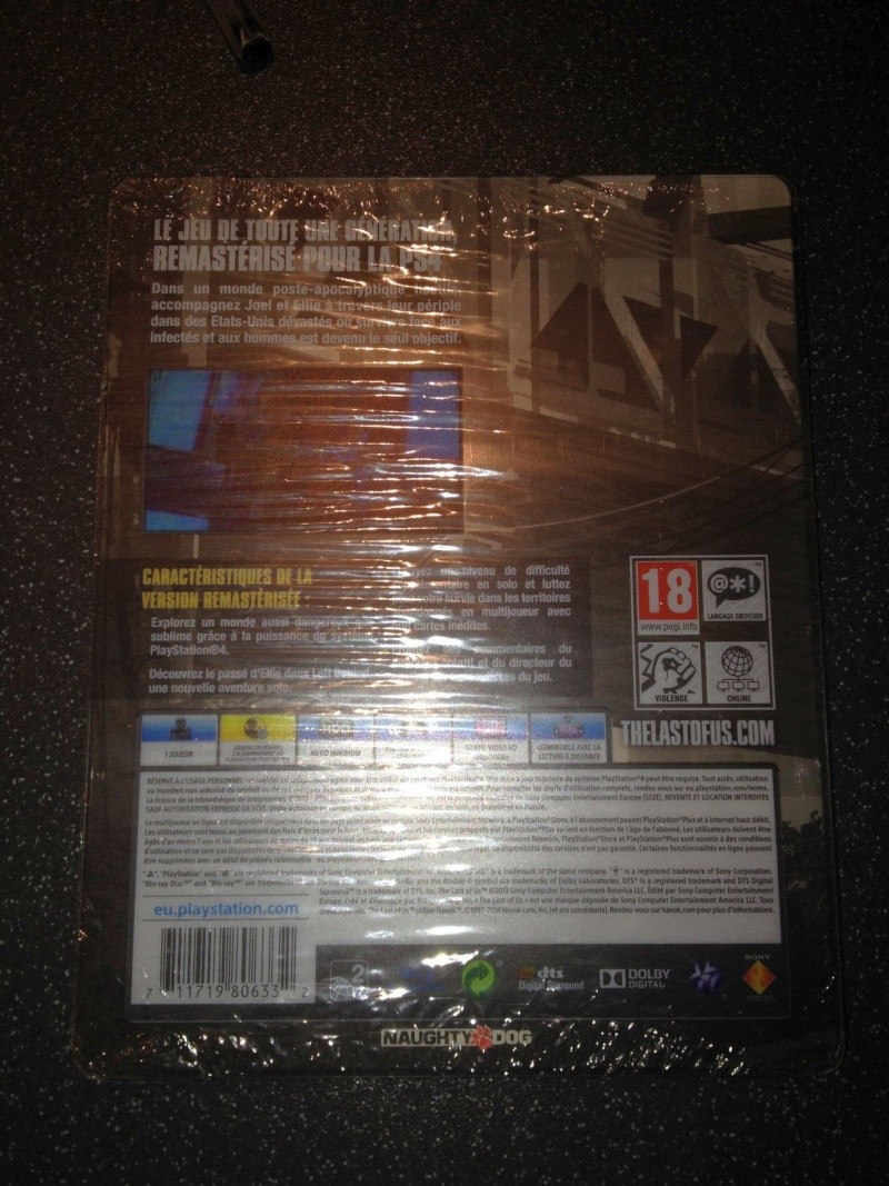 The Last of US Remastered : Steelbook inconnu Img_3811