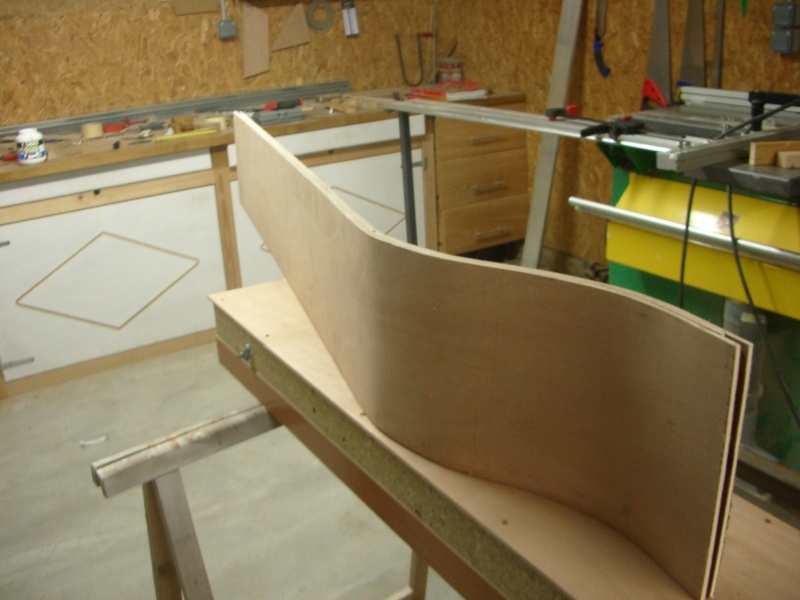 fabrication tiroir meuble SDB avec façade cintrée Imgp6122