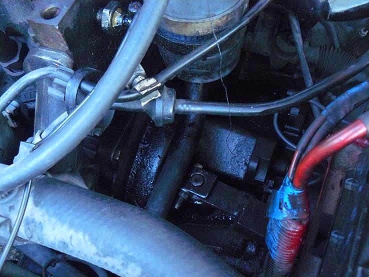 [ Ford fiesta 1.8L Diesel, an 1992 ] fuite pompe a injection Tuyau10