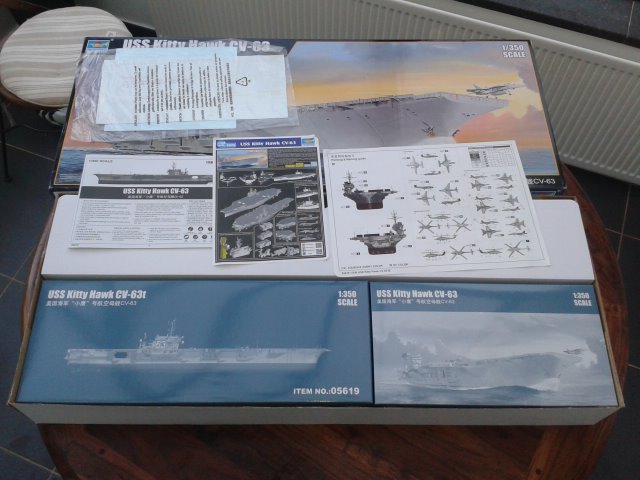 USS CV63 Kitty Hawk (Trumpeter 1/350°) par horos 20151015