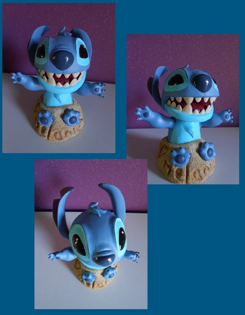 Sculpture de Diablo : Stitch statue - Disney - Lilo et Stitch Stitch10