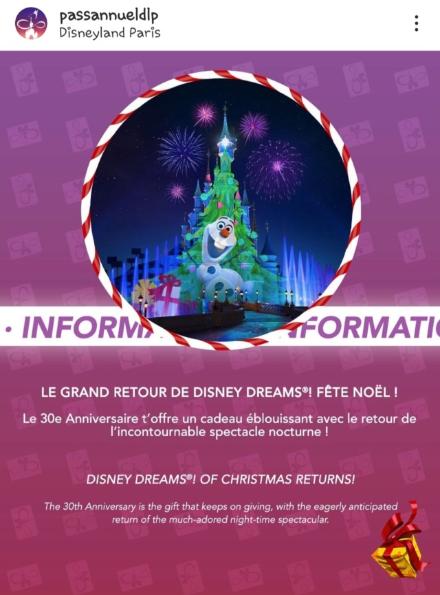 Le Noël Enchanté Disney (du 12 novembre 2022 au 8 janvier 2023) - Page 4 Screen19