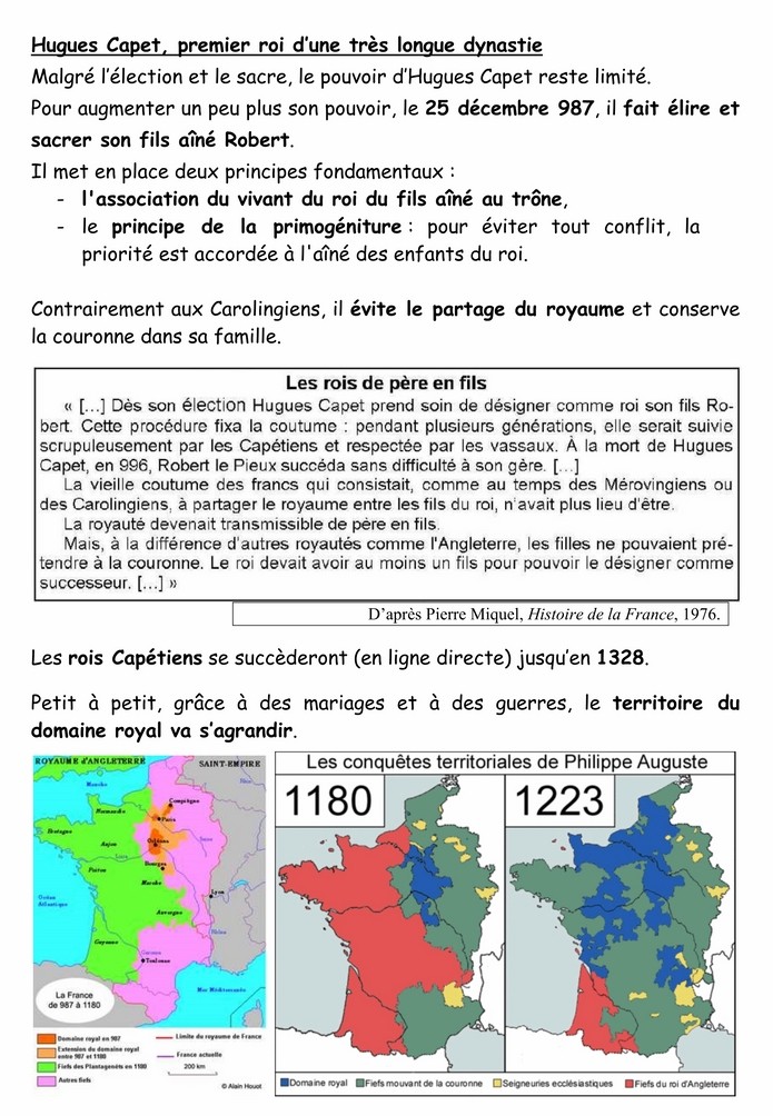 Hugues Capet, premier roi d’une très longue dynastie 3_copi10