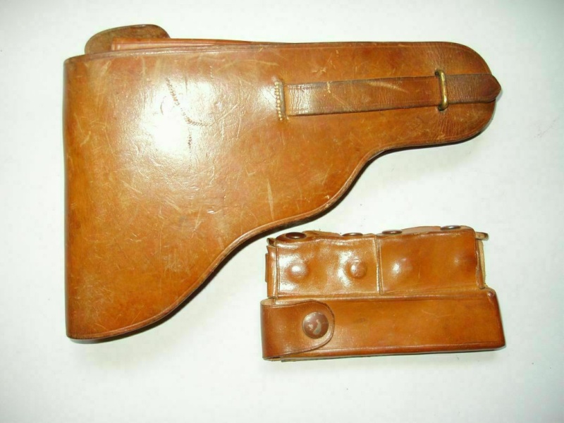 Les étuis en cuir pour les Luger bulgares 1900, 1906, 1908 et byf 42. Holste29