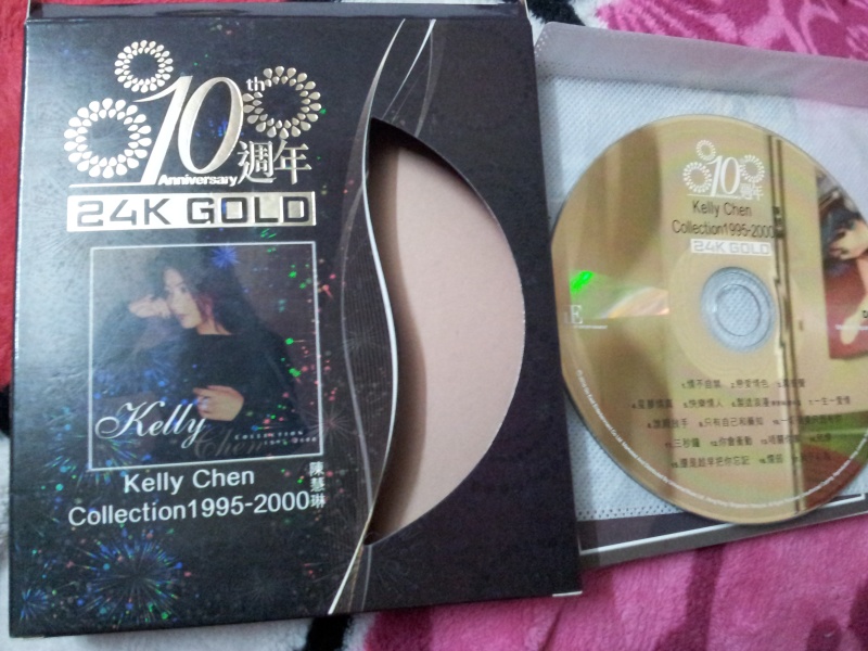 Kelly Chen 陳慧琳 Collection 1995-2000 (10th Anniversary 24K Gold) CD - SOLD Kelly10
