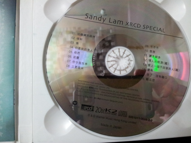 Sandy Lam (林憶蓮) Best of, XRCD Sandy210