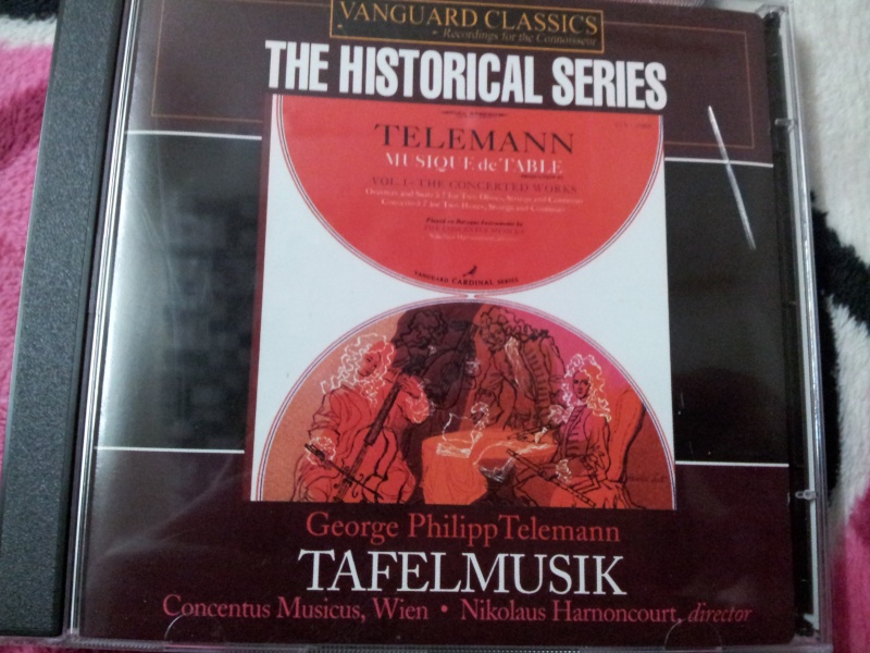George Philipp Telemann ‎– Tafelmusik (Vanguard Classic Double CD) (Sold) Vangua10