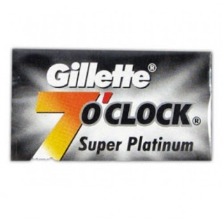 gillette - lame 7 O'clock super planinum ( emballage noir ) 7_o_cl11