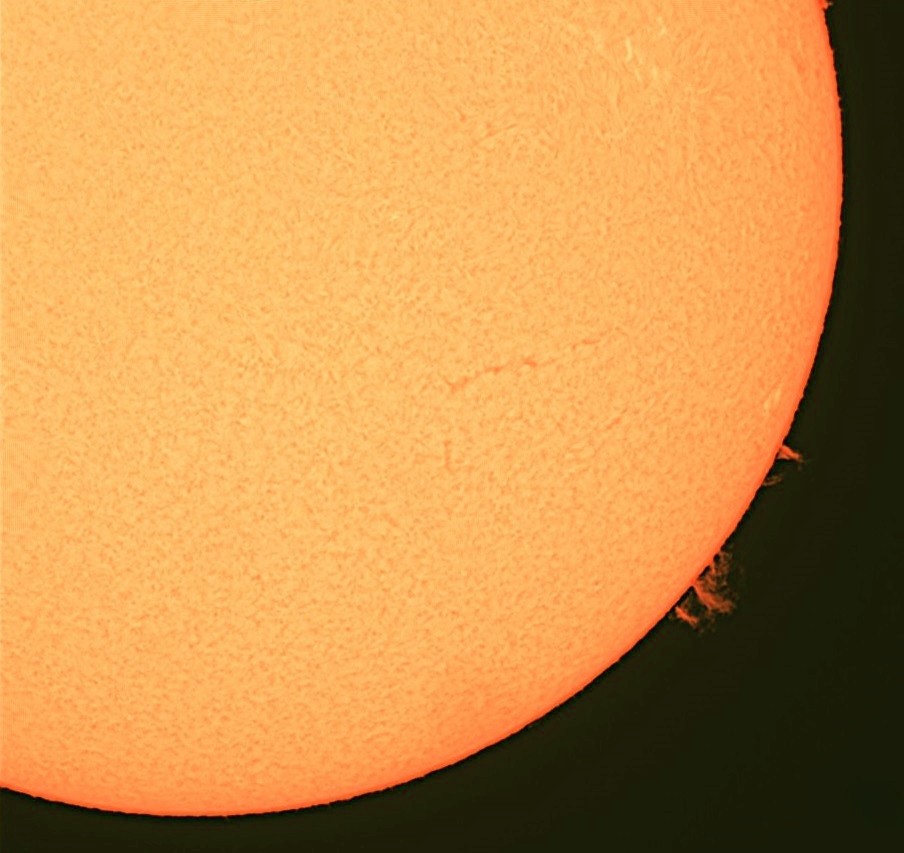 Soleil du 10 octobre 2015 sous les Sirus Soleil10