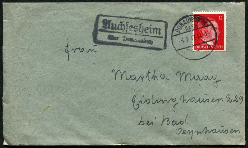 nach - Deutschland - Landpoststempel (Poststellenstempel) Postst14