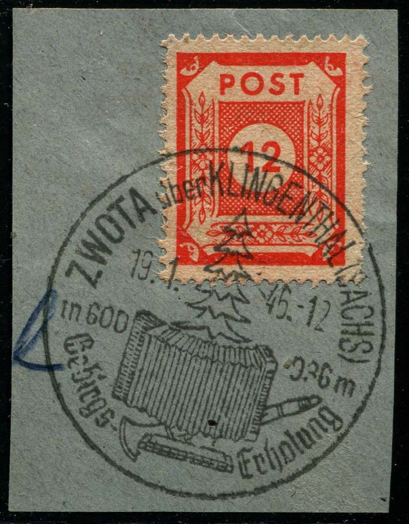 Ortswerbestempel - Deutschland nach 1945 (Handstempel) Werbes11