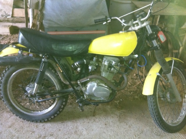 honda xl 125 année 1976 Img_1118