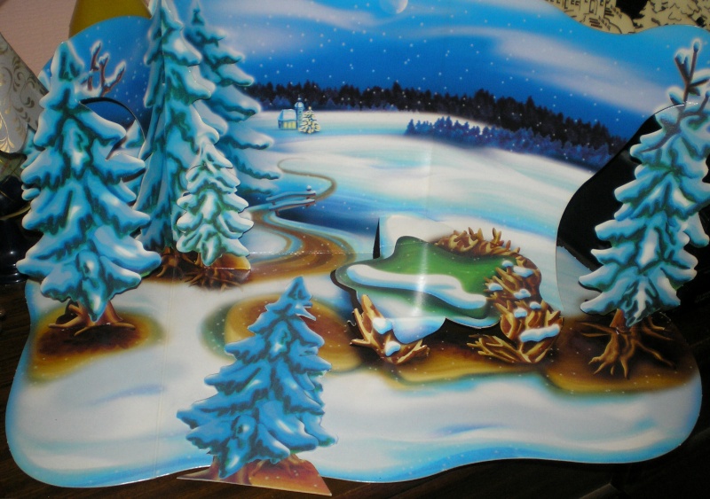 Weihnachtswelt mit PLAYMOBIL-Figuren und -Zubehör 001b2b10