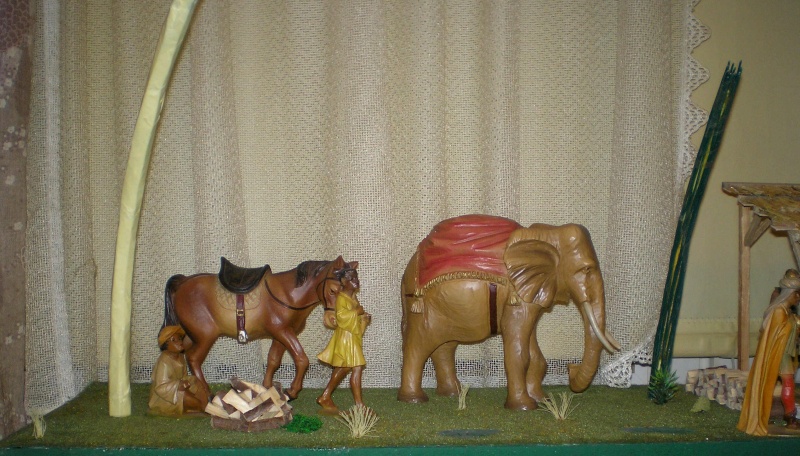 Krippen-Diorama zur Figurengröße 16 cm 001f2a10
