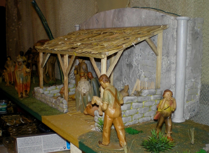 Krippen-Diorama zur Figurengröße 16 cm 003a8b12