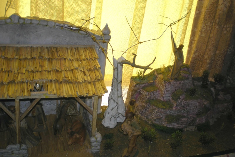 Krippen-Diorama zur Figurengröße 16 cm 005b2b12