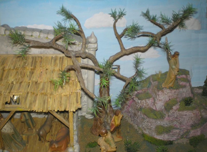 Krippen-Diorama zur Figurengröße 16 cm 005d2_10