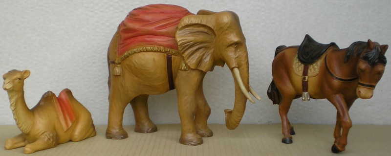 Krippen-Diorama zur Figurengröße 16 cm Krippe18