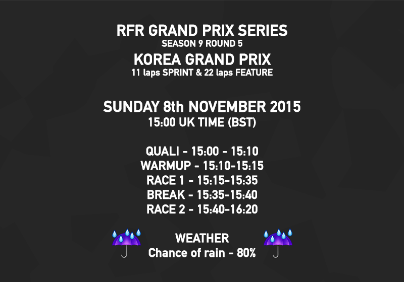 rFR GP S9 - 06 - Korea Grand Prix - Event Sign In Event-15