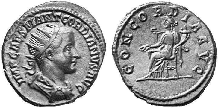Antoninien de Gordien III - Concordia AVG 10378110