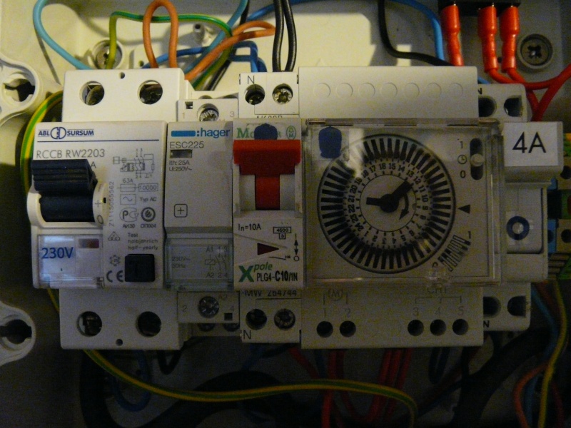 SCHEMA ELECTRIQUE BRANCHEMENT GEL'ELEC P1050811