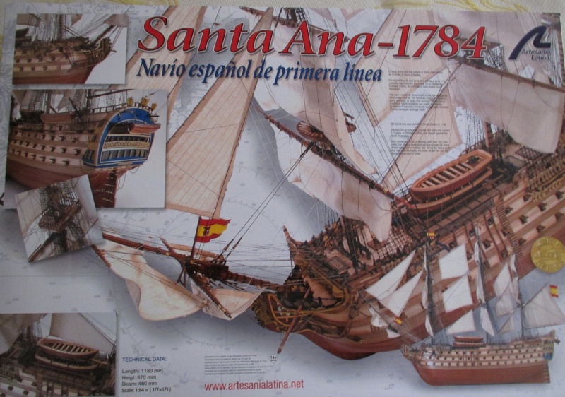 Santa Ana 1784 - Kit Artesania Latina au 1/84 par Marco la frite Img_1710