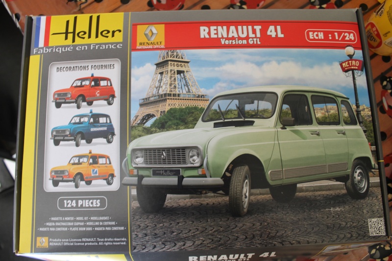 Renault 4L Gendarmerie version GTL de 1984 - Heller - 1/24 Gama_e16
