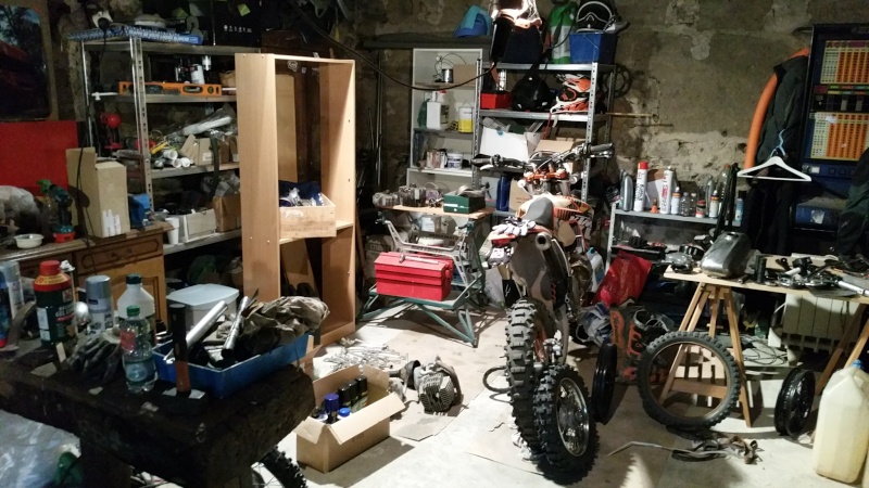 Notre garage, atelier  20151012