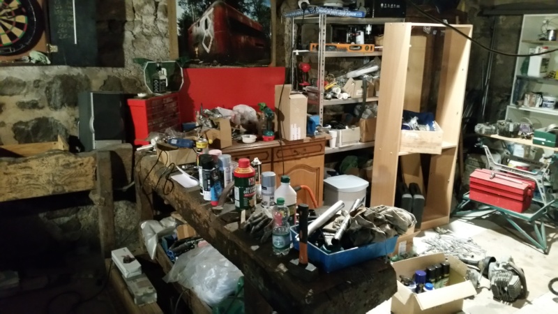 Notre garage, atelier  20151013