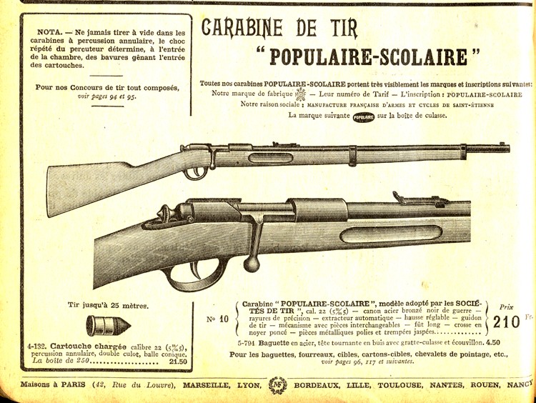 Cherche à déterminer le modèle de cette carabine Popula10