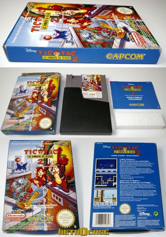 ESTIMATION petit lot jeu NES Tictac10