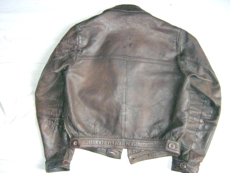 LE BLOUSON De CUIR DES CHANTIERS ... _5711