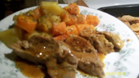 Filets de porc sauce demi-glace(simple) 2015-112