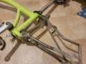 Un Brompton printanier (vert citron / bleu lagon) en Calade 2019-110